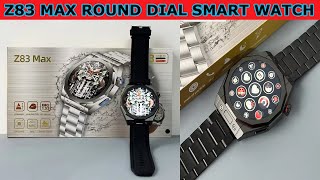 Z83 Max Round Dial | 1.52 Amoled Display | Smart Tech Accessories |