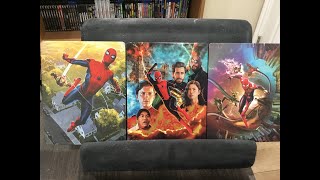 Spider-Man Trilogy 2017-2021 4K SteelBook Unboxings