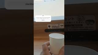 minum langsung dari kran #jepang #technologyjepang #budaya #lemineral #aquarius #pegunungan #vlog