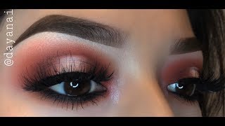 CRANBERRY HALO EYE & HUDA BEAUTY FAUX FILTER FOUNDATION | Dayanaira Hernandez |