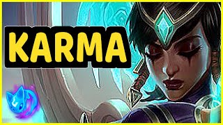 KARMA VS ZYRA SUPPORT GAMEPLAY EMERALD