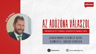 Az Adózóna válaszol – Hibrid/környezetkímélő autók – számviteli, adózási kérdések