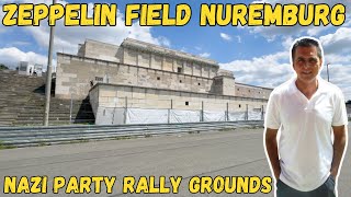 NUREMBURG NAZI PARTY RALLY GROUNDS ZEPPELIN FIELD IN NUREMBURG WORLD WAR 2 HISTORY IN GERMANY