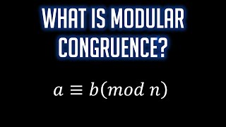 What is Modular Congruence? Understanding two Definitions