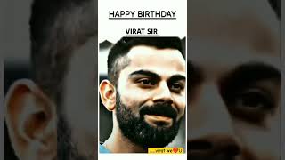 Happy birthday to King Kohli face of world cricket, inspiration to billions of people all over world