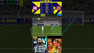 e football argentina vs barzil  gameplay#efootball #argentina #barzil #shrots #efootball2025mobile