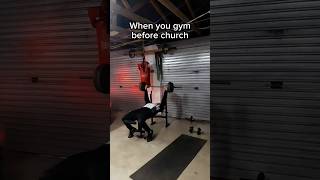 The strong start on Sunday ️💪❤✝️ #funny #funnyvideos #funnyshorts #christian #God #gym