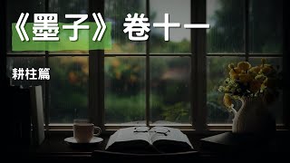 [有聲書]《墨子》卷十一 - 耕柱篇, 發揮才能、人生意義、追求卓越 #聽書 #有聲書