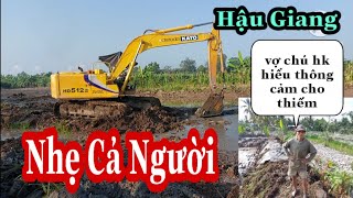 xe cuốc miền tây_máy đào kato xong đất chú chủ đất cặp ranh nhẹ cả các bạn ơi