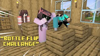 Istri Bang Teguh Sugianto Main Bottle Flip - Animasi Minecraft Indonesia