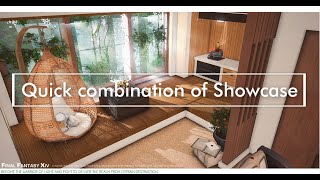 FF14housing-【Course】Quick combination of Showcase