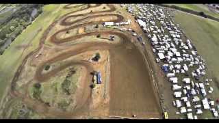 Mx23 lites Aerial Race Start GT Cup Goldentyre Culham 2014