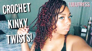 LULUTRESS KINKY TWIST CROCHET BRAID REVIEW