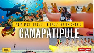 Ganpatipule : सबसे Budget Friendly Water Sports only 150/-Beach side गणेश मंदिर | MTDC resort