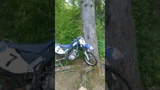 когда мотик без подножки #леха #мото #enduro #snoskoles #rider