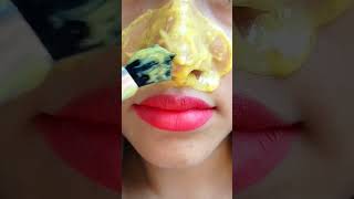 easy way to remove Blackheads and Whiteheads peel off blackheads at home#shorts #viralshorts