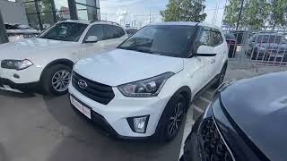 HYUNDAI CRETA 2019 года, пробег 87 392км. Обзор автомобиля с пробегом в Альянс Select. Чебоксары.