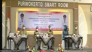 Konsultasi Publik Rancangan Awal Perubahan RPJMD Kabupaten Banyumas tahun 2018-2023