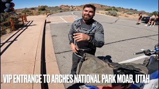 VIP Entrance to Arches National Park