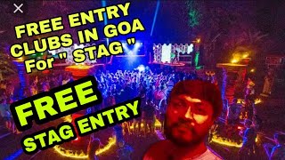 Nightlife life goa free entry