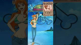 wellerman // one piece nami evolution and bounty poster || #onepiece #shorts