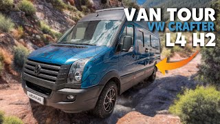 VAN TOUR VolksWagen CRAFTER L4H2 - No le Falta Detalle