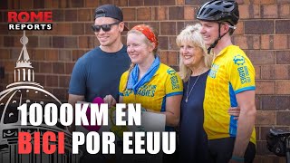 1000 kilómetros en bicicleta por EEUU para recaudar fondos para clínicas de maternidad