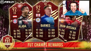 INSANE TOTS RED PLAYER PICKS 🤯 FUT CHAMPS REWARDS! FIFA 21