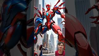 Spider-man x Transformers #ai #shorts #spiderman #transformers