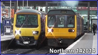 Northern Class 142 Train Number 142014 - Manchester Piccadilly Station