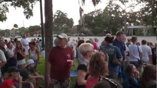 Large crowd gathered for Florida Memorial implosion Demolition of Ormond Hospital Explosion