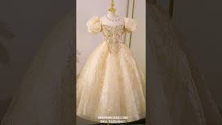 Make your little flower girl feel like a true princess with Mia Princess's luxury dresses.