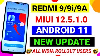 Redmi 9i New Update | Redmi 9i MIUI 12.5.1.0 Update | Redmi 9i Update | Redmi 9A Update | Redmi 9i 🤫