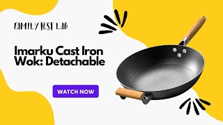 Imarku NonStick Wok Pan - My New Kitchen Essential! #CookingGear #KitchenReview