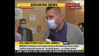 12 martie 2021   PROTEST SPONTAN LA SALA POLIVALENTA BUCURESTI