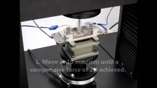 eXpert 8600 Axial-Torsion Testing Machine performing Medical Adhesive Test