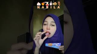 NABILA nihhhh 🌺 #jajanan #cemilan #emojichallenge #makansesuainama