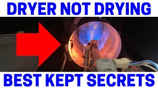 Gas Dryer Not Drying - Easy Fix!