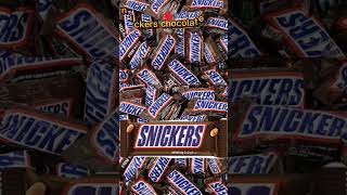 split Snickers chocolate 🍫#snickers #chocolate #funplay #short