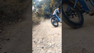 Cycle beautiful drift 😨#youtubetrending #shortsviral #cycle #stunt #😥😲😱