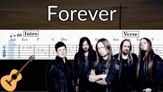 Forever - Guitar Solo Tab Easy