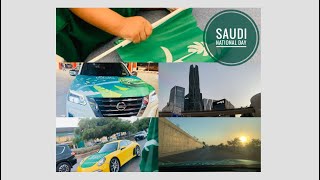 Saudi National Day Celebrations 🇸🇦| Riyadh | Road Show | Fireworks ✨✨