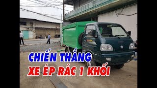 Bán xe ép rác 1 khối 1.25 tấn Chiến Thắng vay ngân hàng trả góp