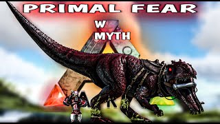 Ark primal Fear with Myth  Time to Boss Fight and Griffin with Myth Dino tame  ! day 5