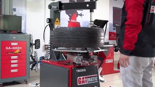 Master GATMATIC Tire Changing Operating the TWC8818S Made Easy