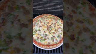 Grilled pizza #shorts #food #pizza #italianfood