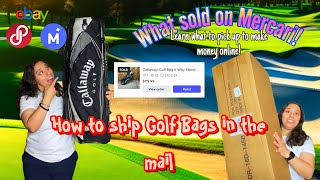 How to Ship Golf Bags In the Mail What Sold on Mercari Learn What to Pickup to Sell Online