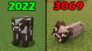 minecraft physics in 2022 vs 3069