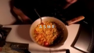 ASMR | Veggie Noodle Soup [No Talking, No Music] [Eating Sounds Only]