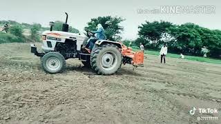 Eicher tractor stunt